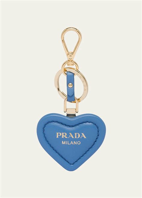 prada heart keychain|Prada keychain wallet dupe.